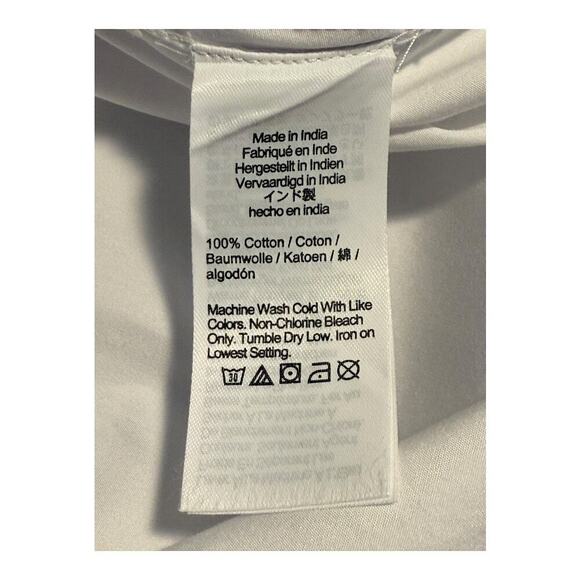 NEW Madewell Women’s’s XL Eyelet White Relaxed Button-Up‎ Shirt NWT - Picture 9 of 9